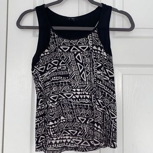 Forever 21 Printed Tank Top